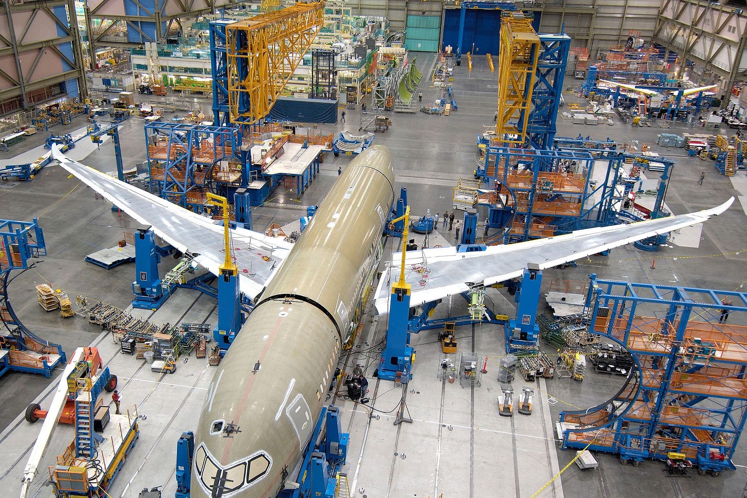 Boeing 787 final assembly is one of many production lines feeding Parker's commercial OEM revenue stream Boeing 787 final assembly is one of many production lines feeding Parker's commercial OEM revenue stream