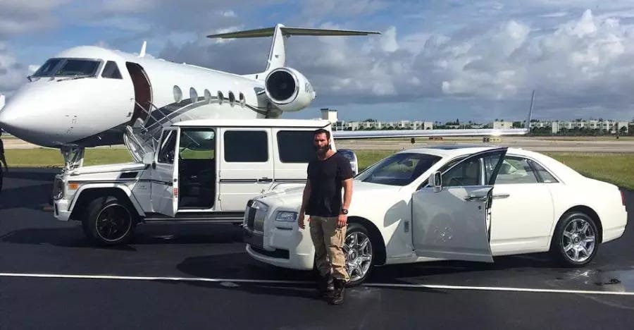 Dan Bilzerian & his AWESOME cars: Rolls Royce Ghost to Mercedes-Benz G63  AMG 6×6