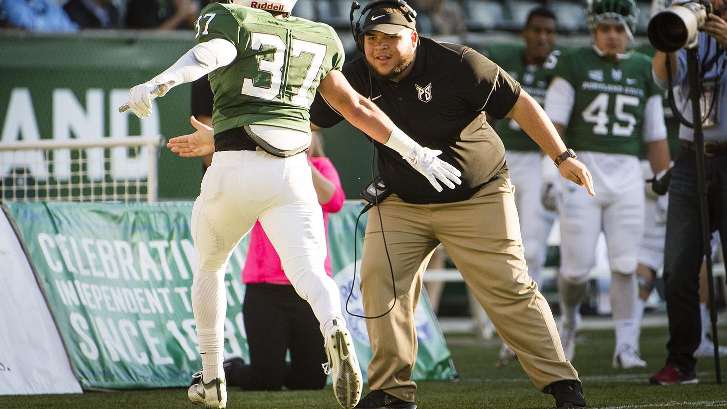 Vikings Bring AC Patterson Back To Football Coaching Staff - Portland State  University Athletics