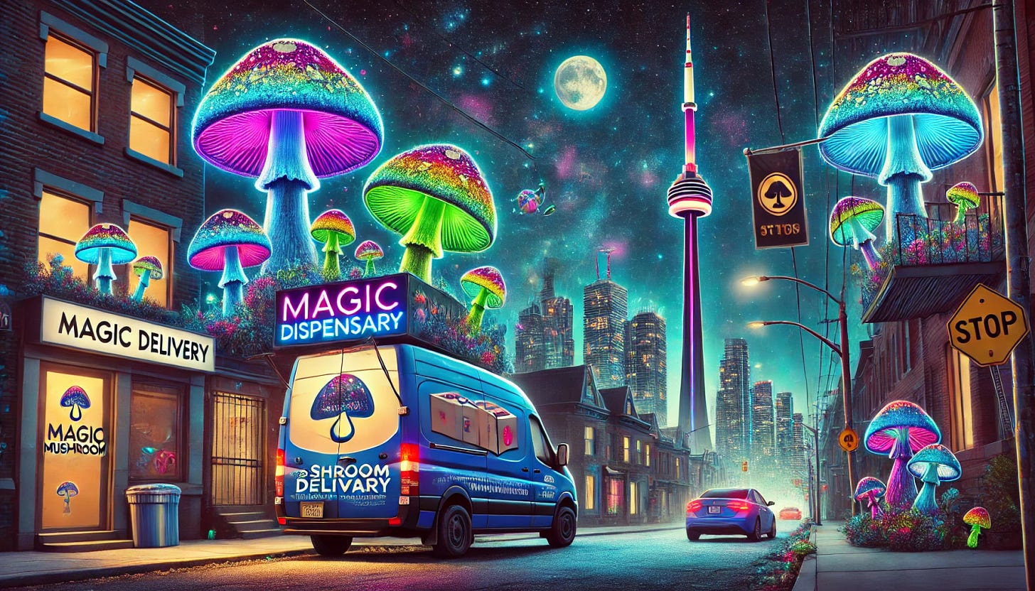 The Modern Magic Mushrooms Scene | Psilocybin In The 6IX | shroom delivery Toronto