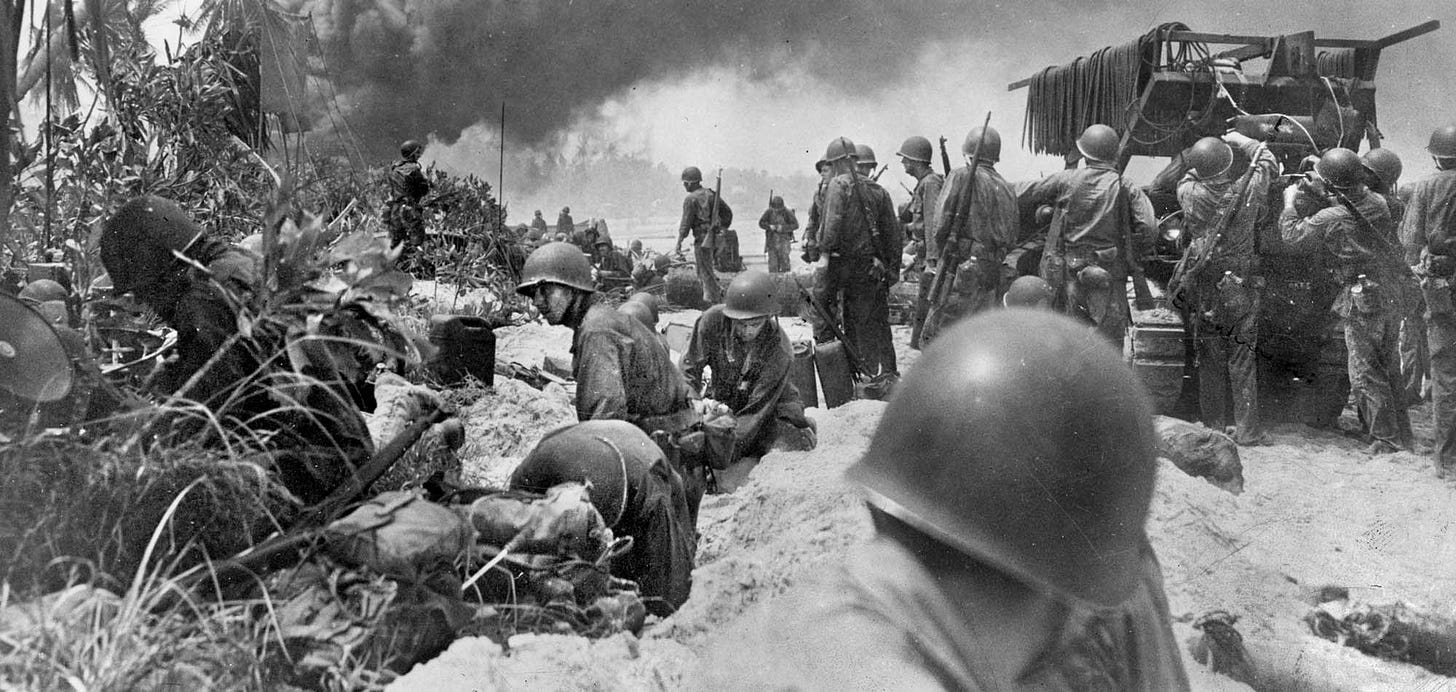 Battle of Makin: Amphibious Assault on the Gilbert Islands - Warfare  History Network