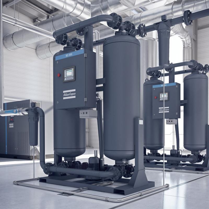 Air compressor industrial solutions - Atlas Copco UK