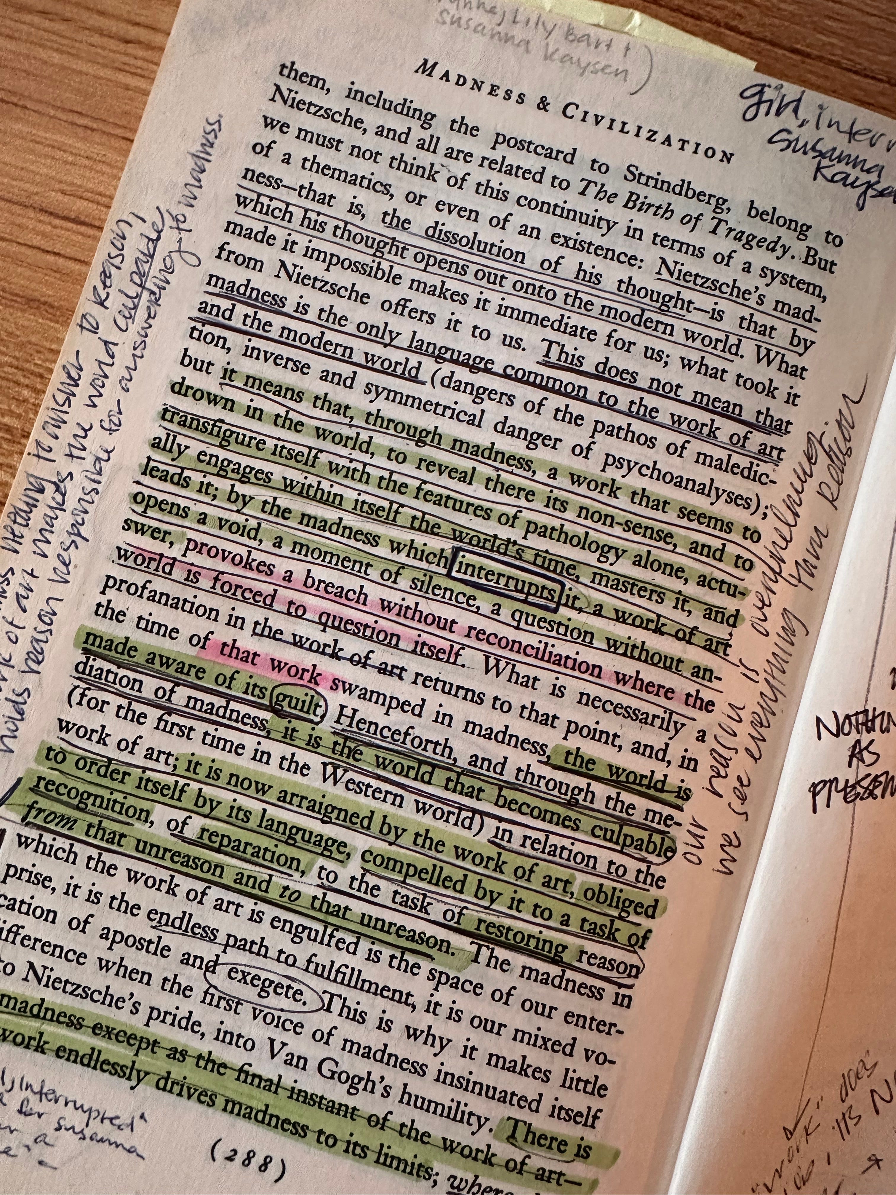 [from the archive] girls interrupted & foucauldian frameworks