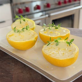 Lemon Possets 