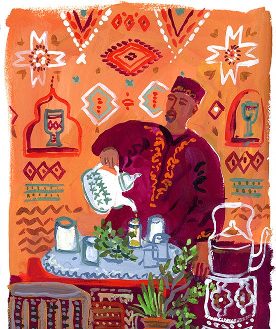Drawing My Way Through Morocco: A Visual Diary / Part 1