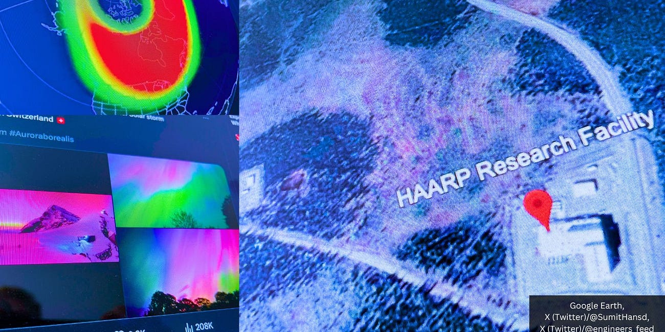 DARPA's Weather Manipulation-Tied HAARP Facility Ran High Frequency Test Just Before 'Northern Lights' Event