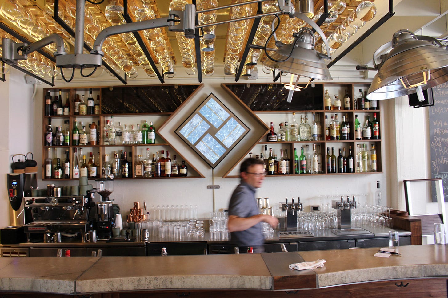 At The Interval In San Francisco: Fresh Coffee, Aged Spirits, And  Contemplation of The Future