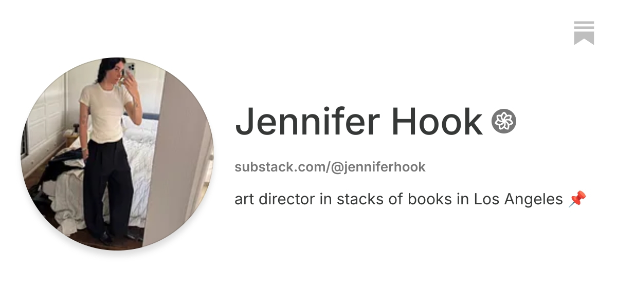 Jennifer Hook | Substack