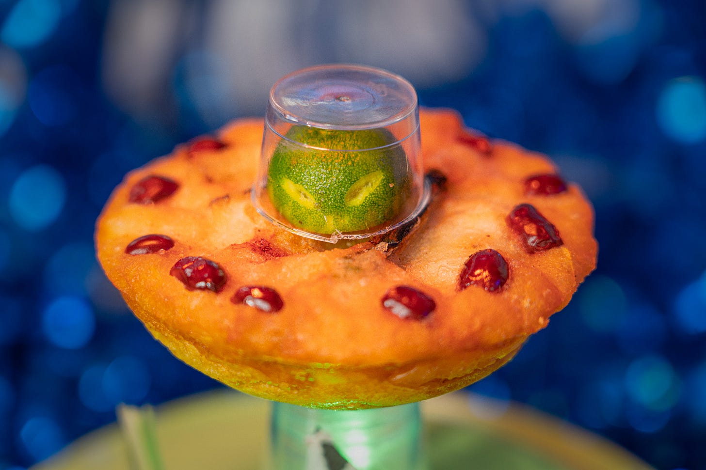 UFO pancake close up