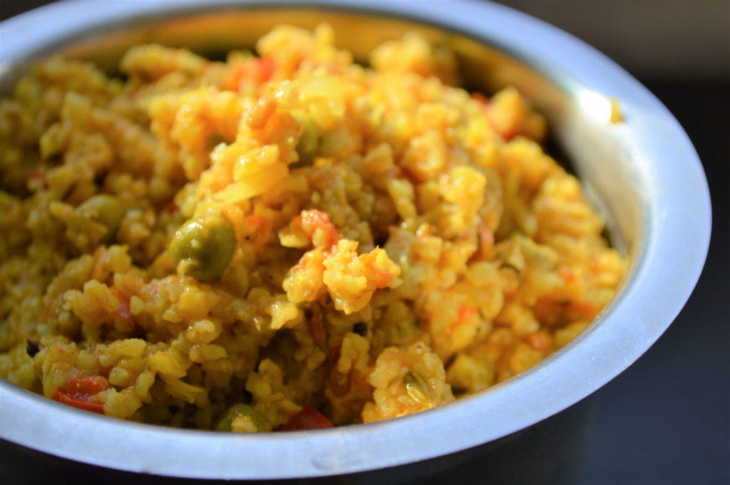 Bulgur tomato rice Bulgur tomato rice