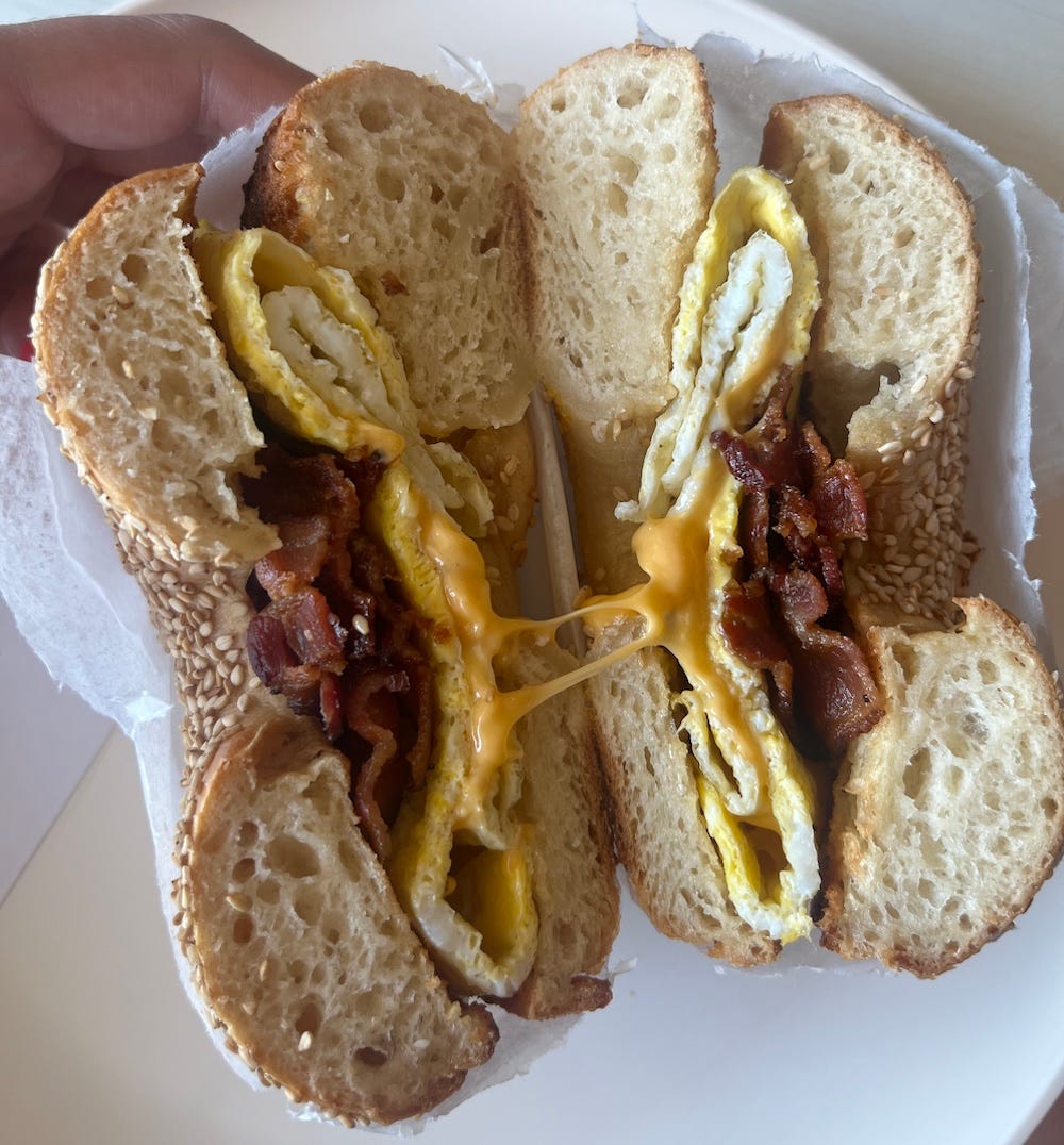 gluten-free bagel - bare naked bakery