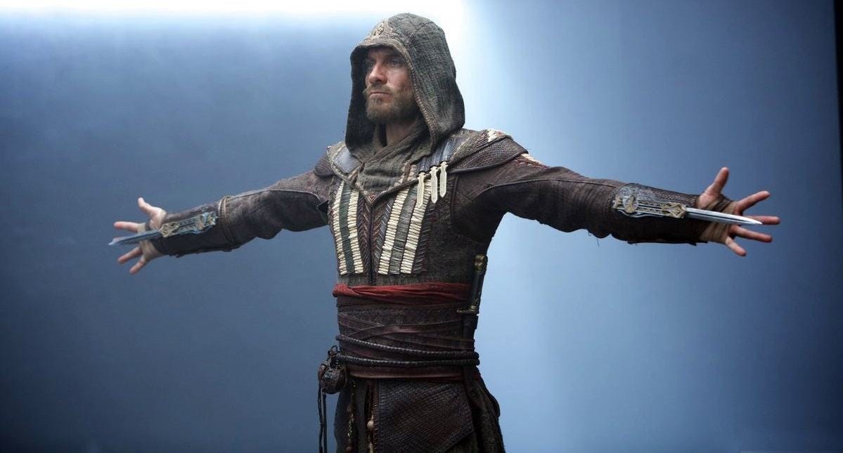 Michael Fassbender ready for swordplay and some 'Assassin's Creed' kicking ass 2016 images Michael Fassbender ready for swordplay and some 'Assassin's Creed' kicking ass 2016 images