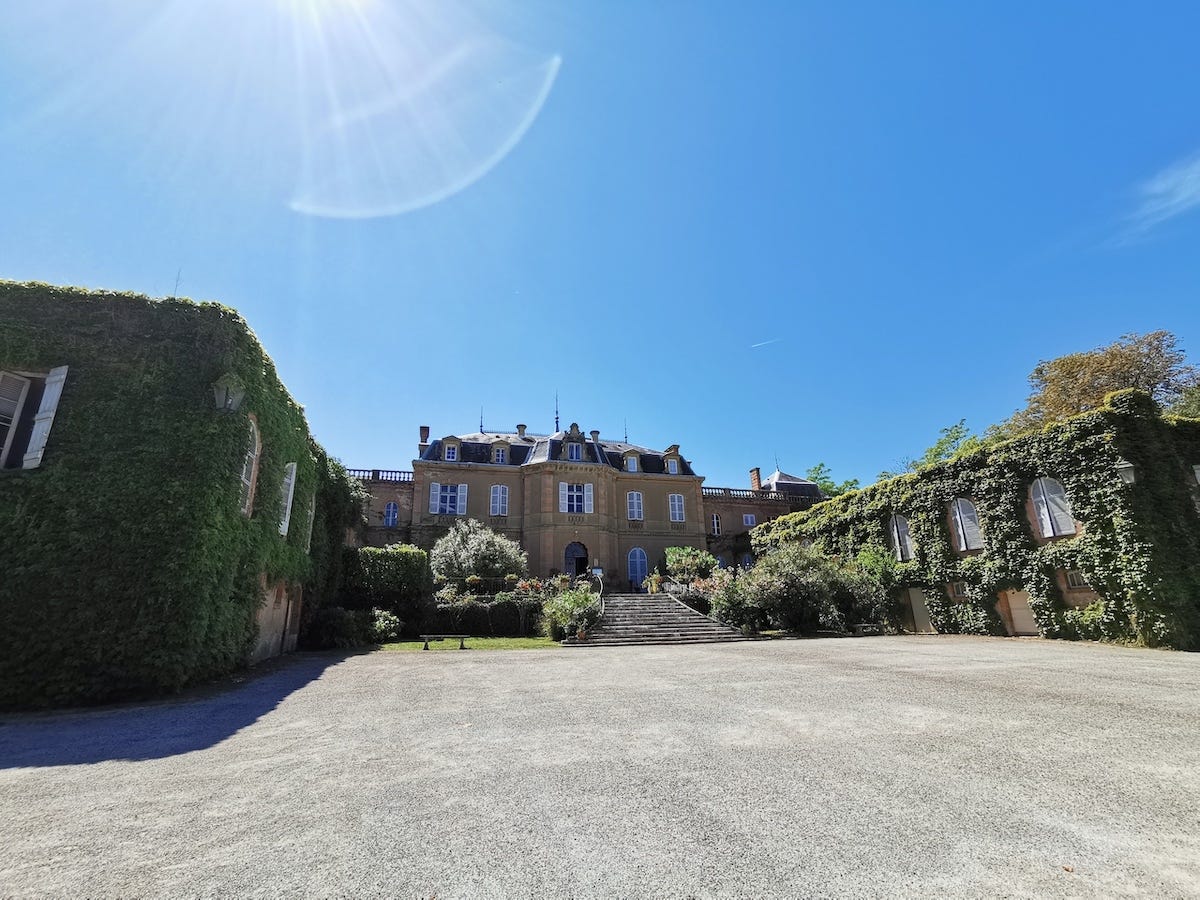 Château de Larroque in Gascony Château de Larroque in Gascony