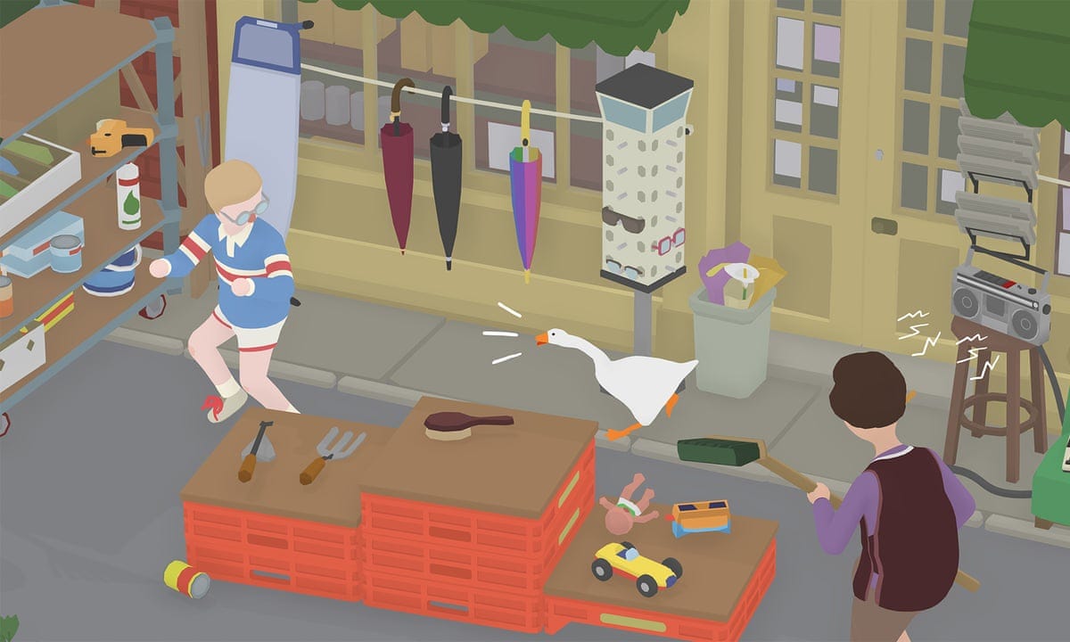 Untitled Goose Game review – a honking good time | Games | The Guardian