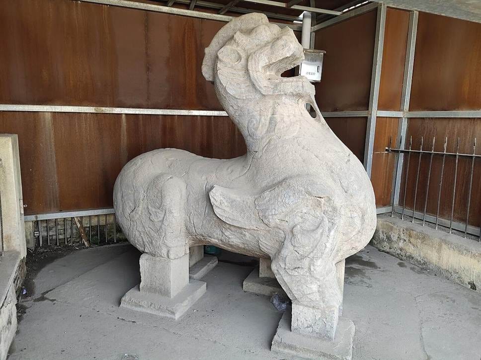 初宁陵石刻20220116_01 初宁陵石刻20220116_01