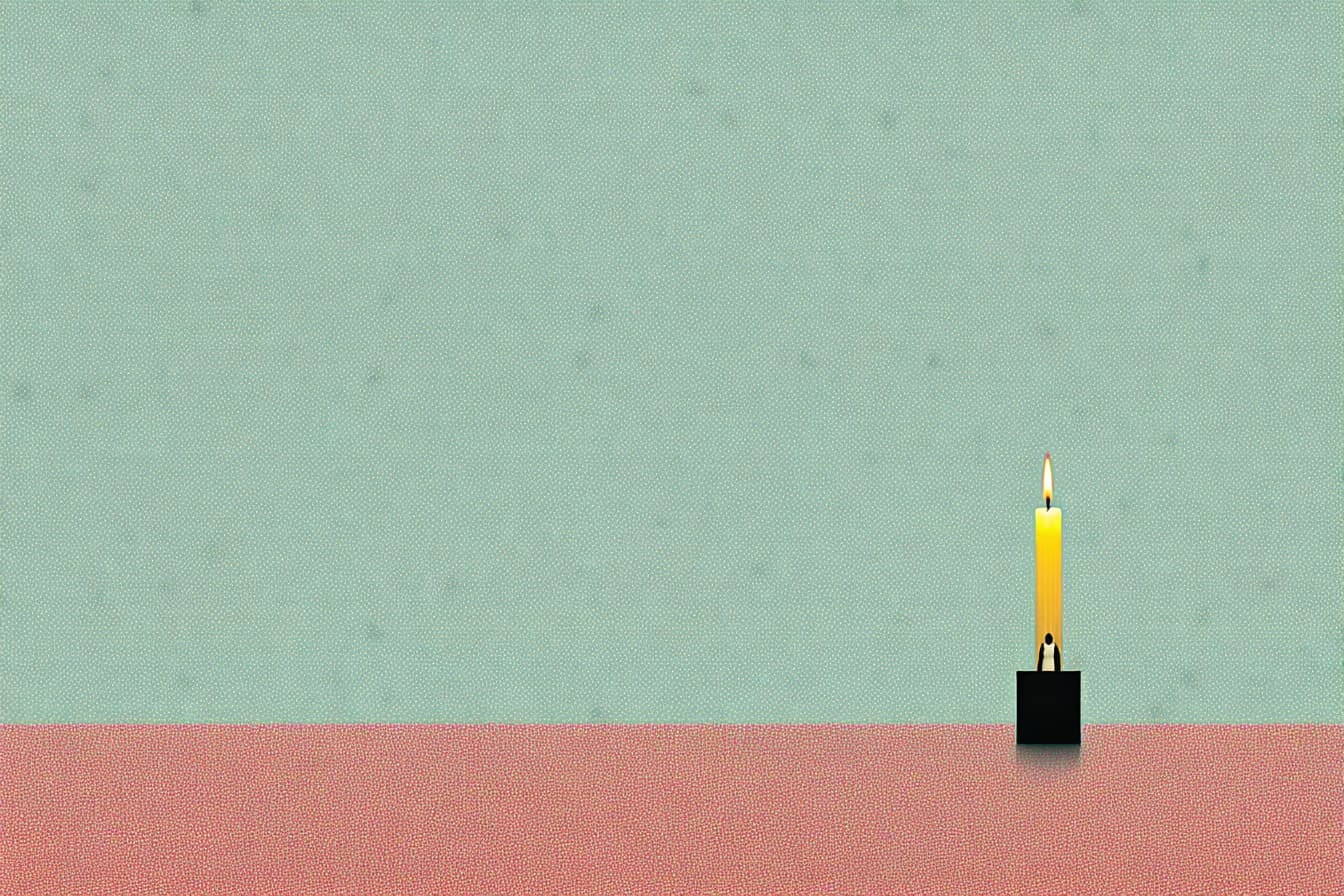 isolated image of a candle isolated image of a candle