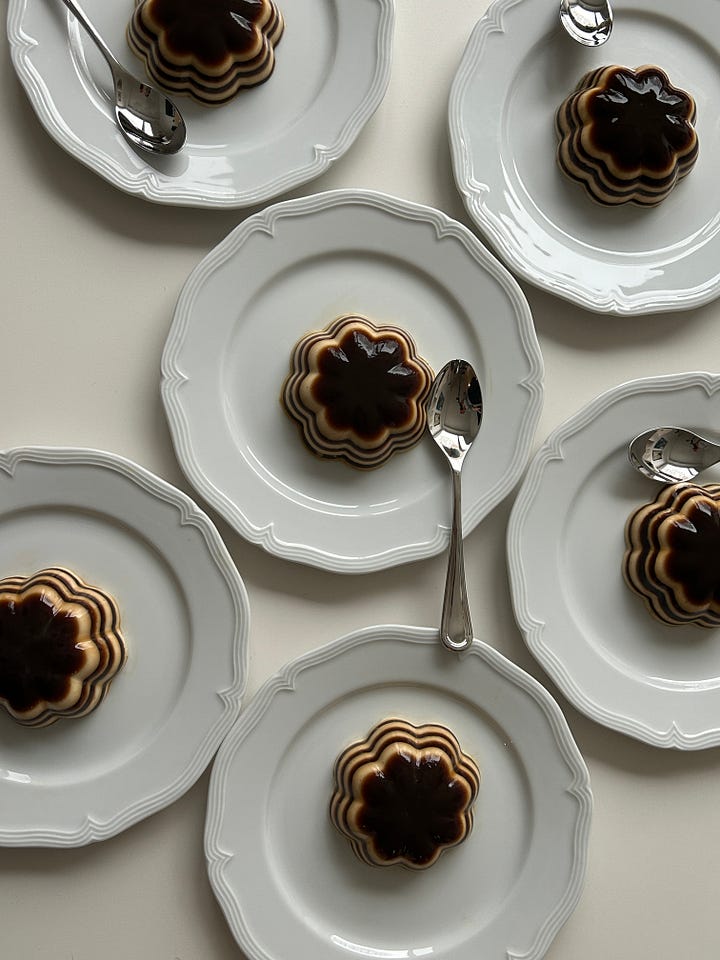 Coffee and Cream Panna Cotta - Jillian's Substack