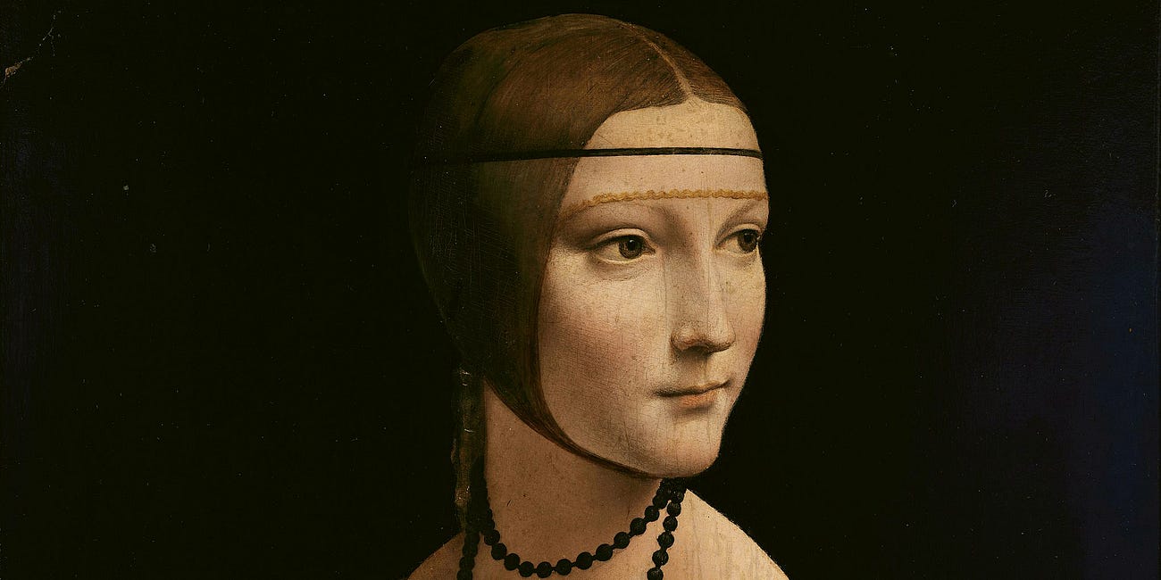 Leonardo's Lady with an Ermine, Detail by Detail