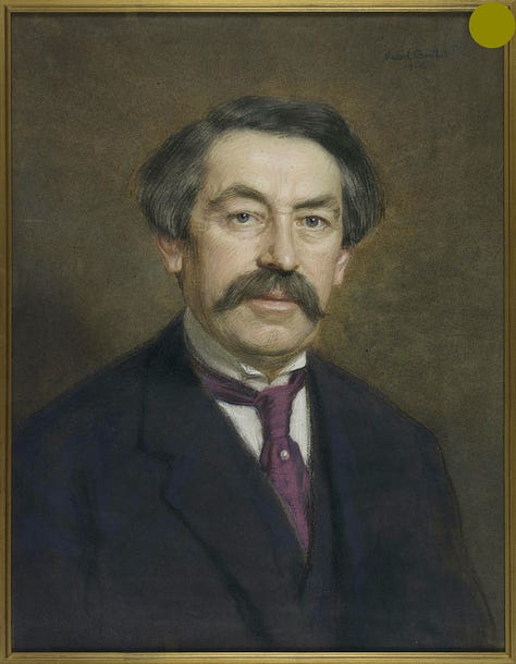 Portraits de figures républicaines de la IIIe République: Adolphe Thiers; Léon Gambetta; Georges Clémenceau; Jules Ferry; Raymond Poincaré; Aristide Briand; René Viviani; Alexandre Millerand; Emile Combes…