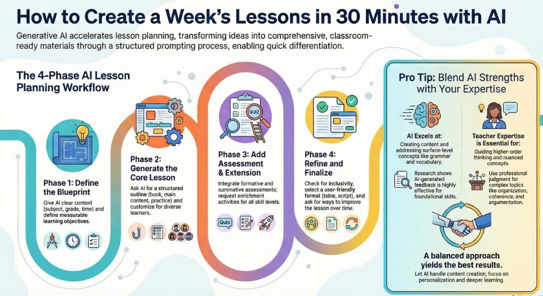 Lesson Mage How MagicSchool does a Month's lessons in 30 minutes