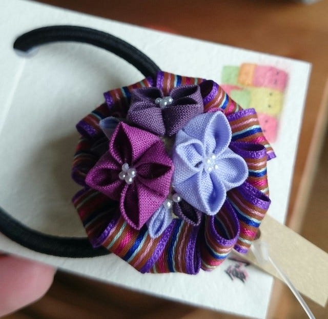 kanzashi hair band kanzashi hair band