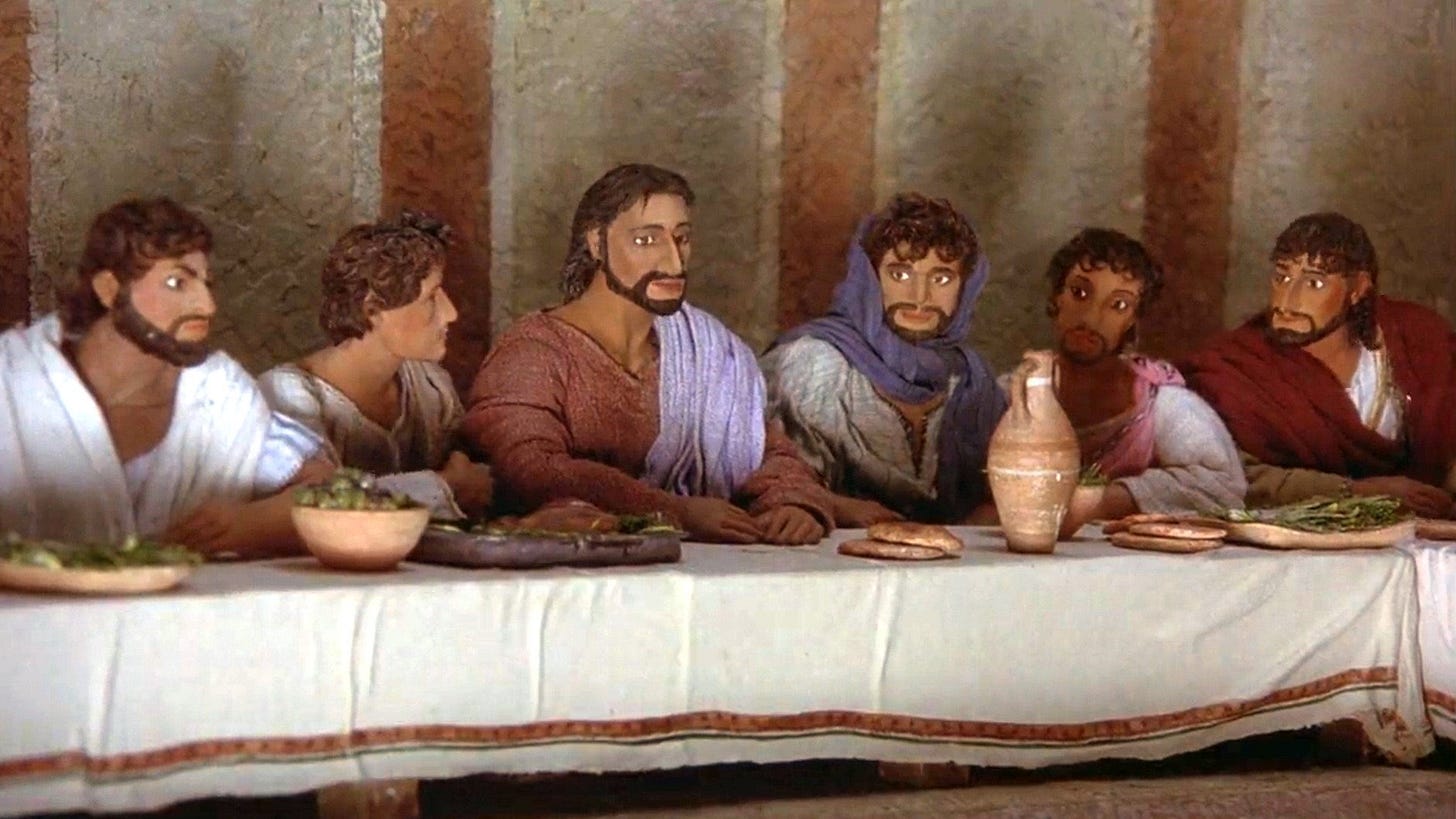 Last Supper sequence from The Miracle Maker (2000) Last Supper sequence from The Miracle Maker (2000)