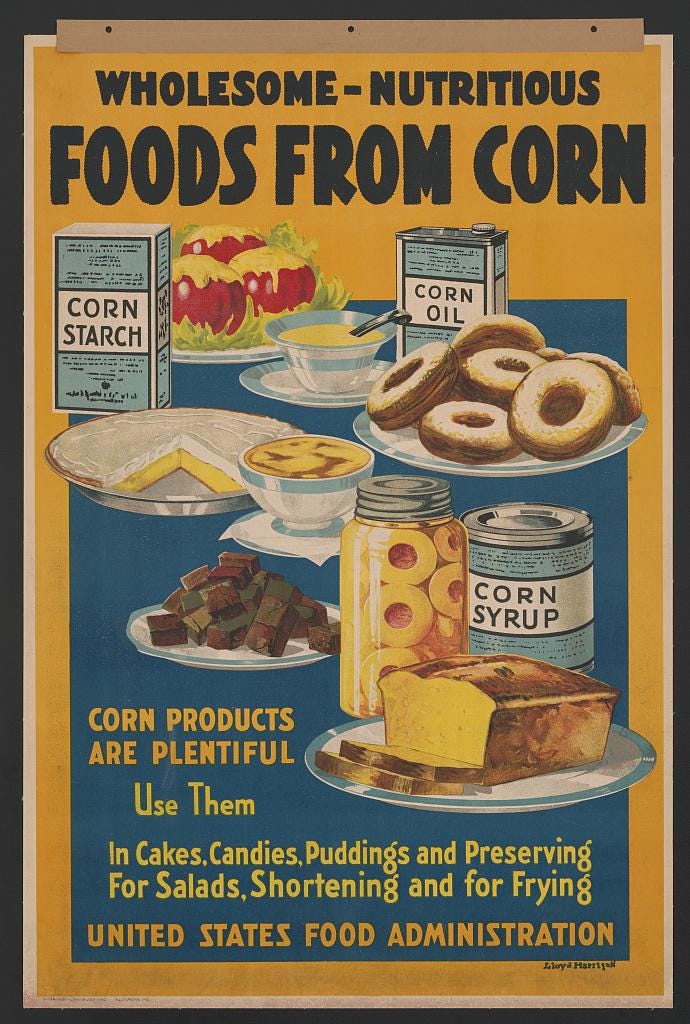Wholesome - nutritious foods from corn