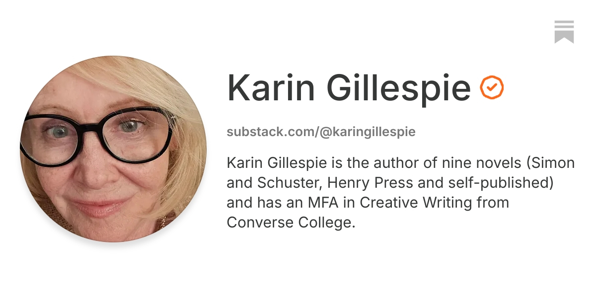 Karin Gillespie | Substack