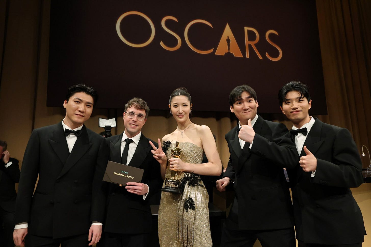 KPop Demon Hunters' Songwriters Cut Off at Oscars Finish Speech After