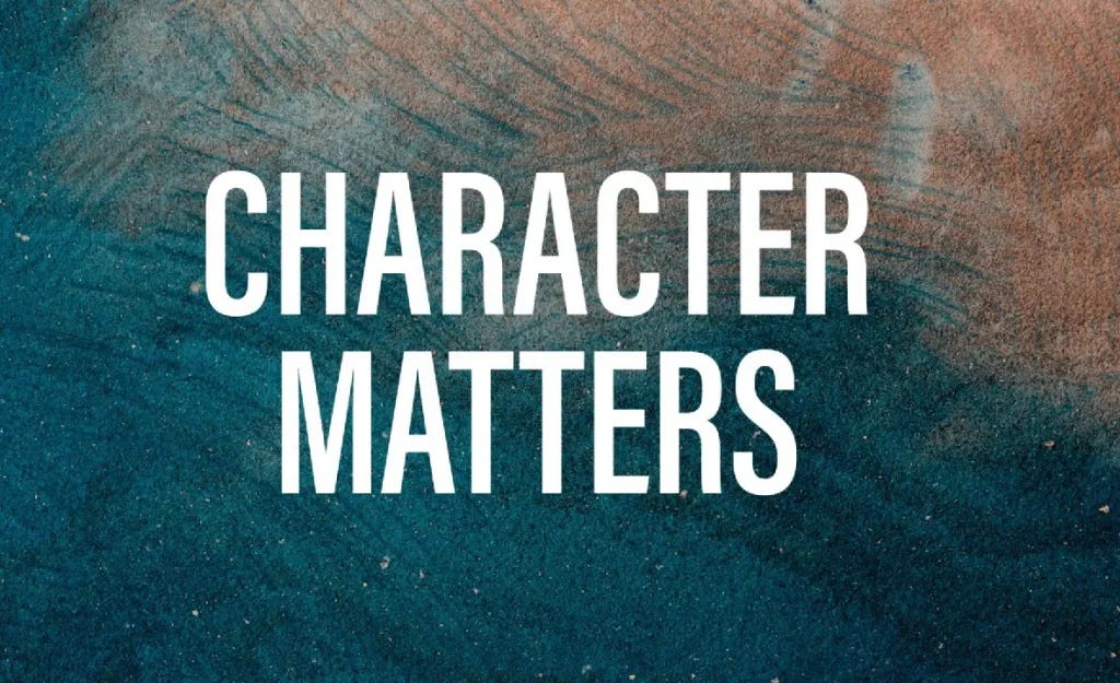 Character Matters
