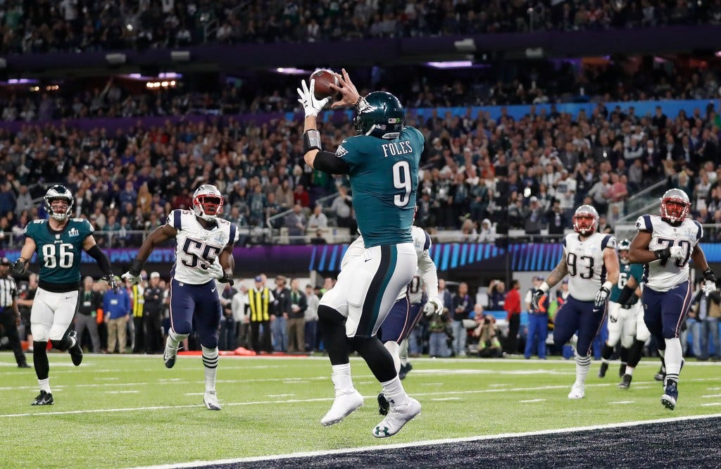 Super Bowl LII: Eagles unleash 'Philly Special' at just the right time
