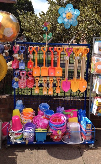 Buckets and Spades Buckets and Spades
