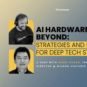 AI Hardware and Beyond: Strategies and Milestones for Deep Tech Startups | Deep Tech Catalyst