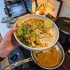 one pan Thai peanut chicken bowl (30 minutes, gluten free)