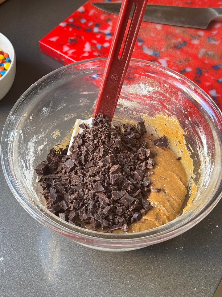 M&M cookie recipe
