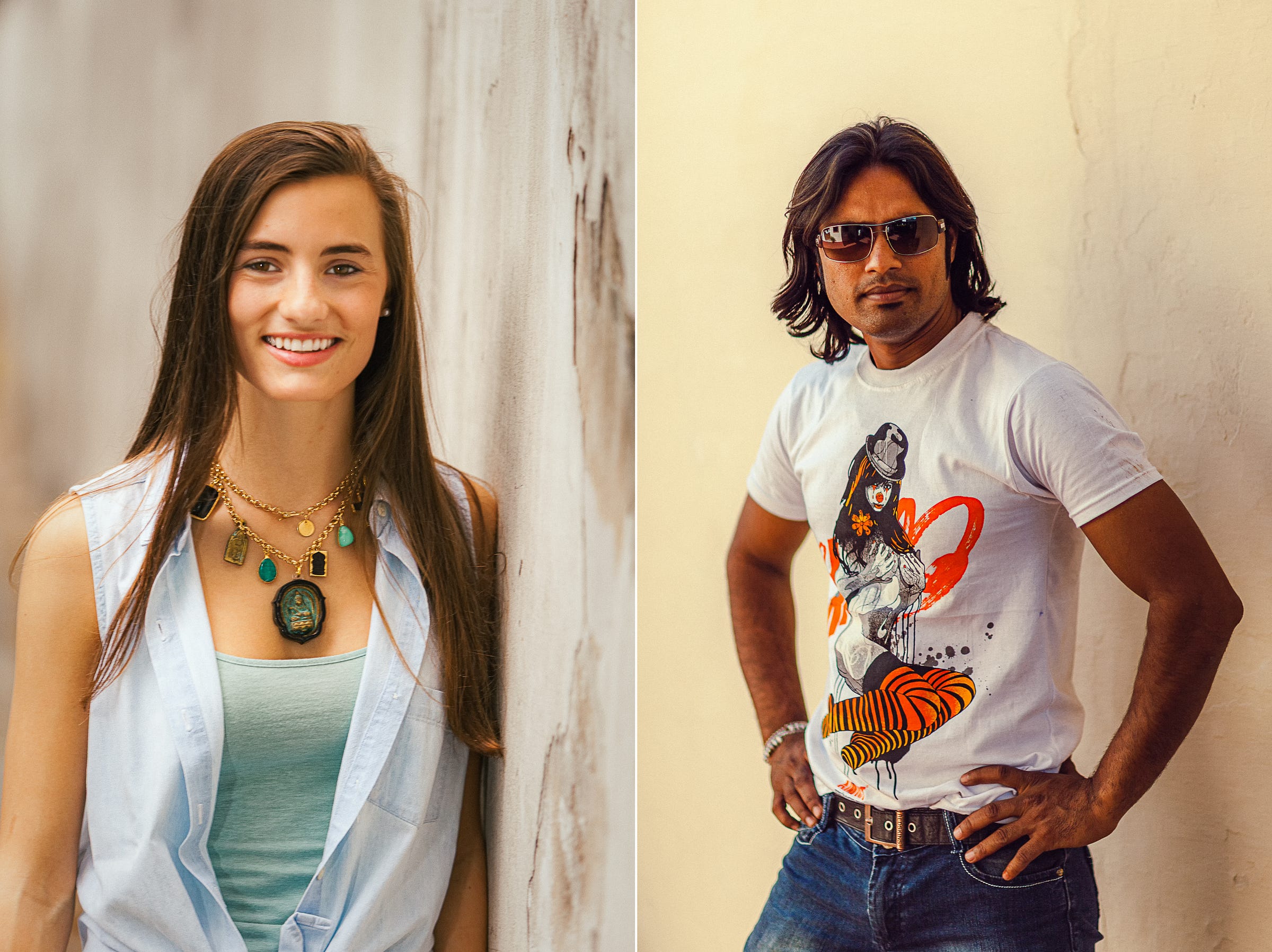 Anthea (Bangkok) and Raj (Pushkar)