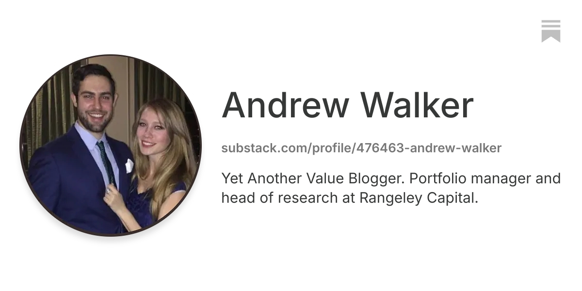 Andrew Walker | Substack