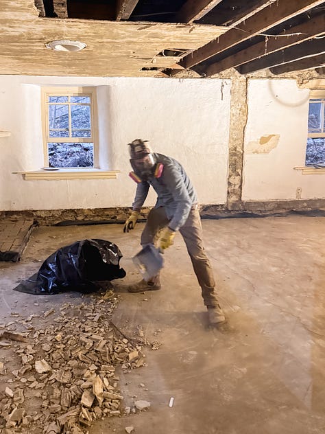 Restoration and renovation of interior of historic home in West Chester Pennsylvania