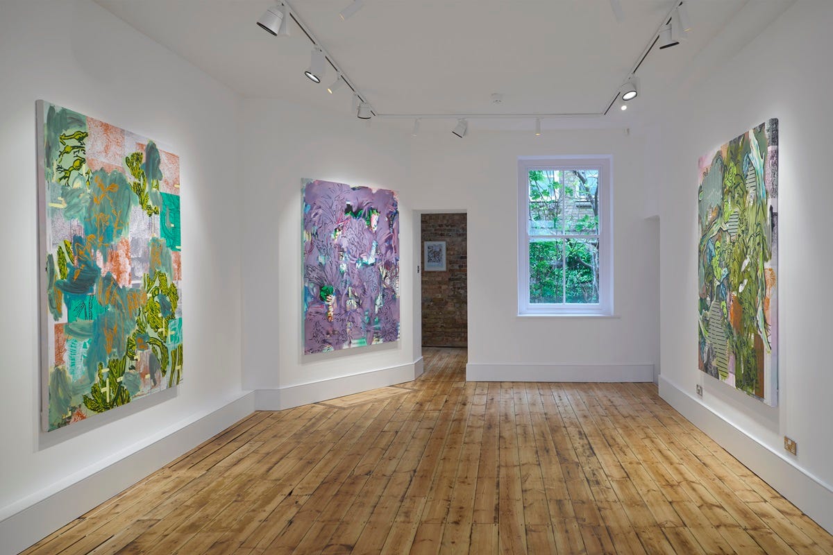 Inside the Great Pulteney Street gallery, opened by Soho Housing. 