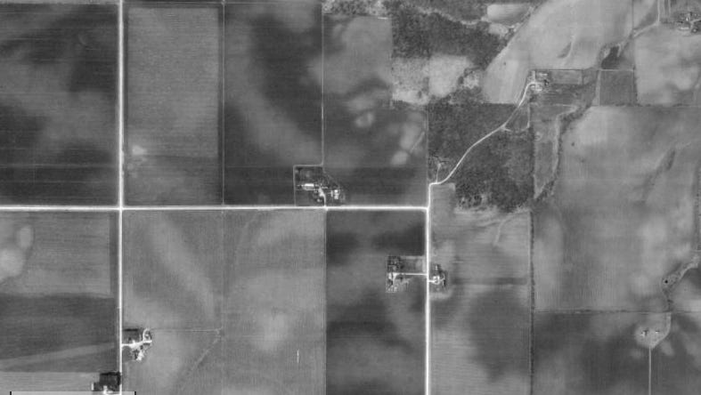 overhead view in 1990