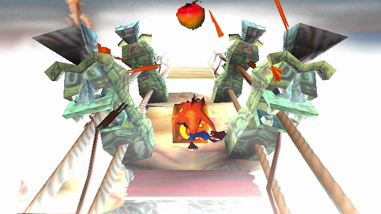 Crash Bandicoot (PS1) walkthrough - The High Road Crash Bandicoot (PS1) walkthrough - The High Road