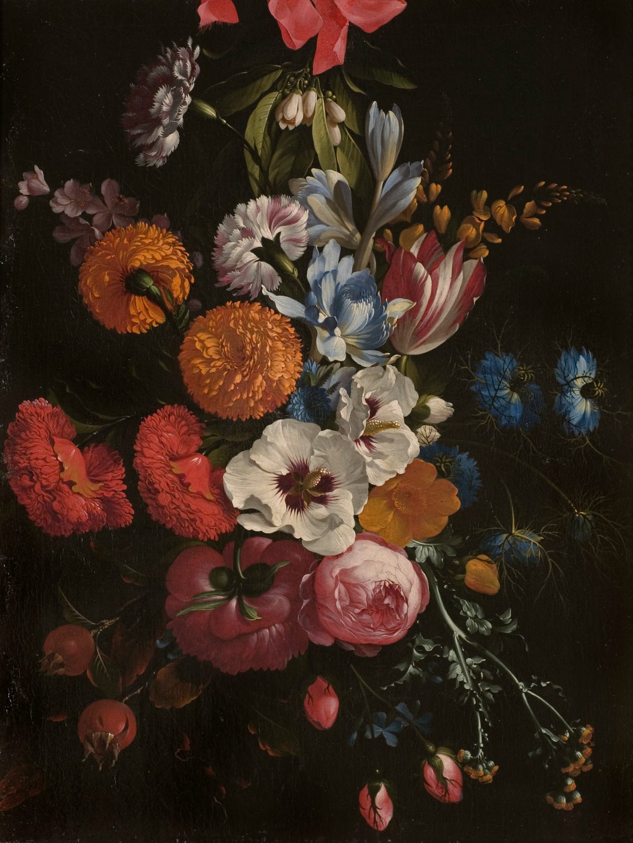 Johan Johnsen “Still Life with a Bouquet of Flowers”