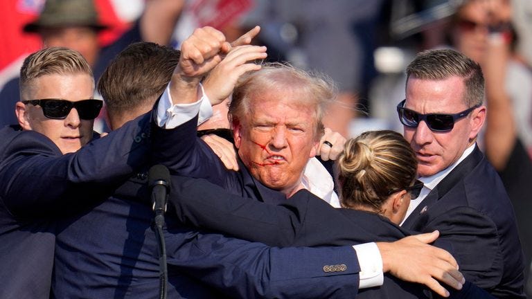 Trump assassination attempt: The clenched fist may have defined the day - but will it determine the election's outcome? | US News | Sky News Trump assassination attempt: The clenched fist may have defined the day - but will it determine the election's outcome? | US News | Sky News
