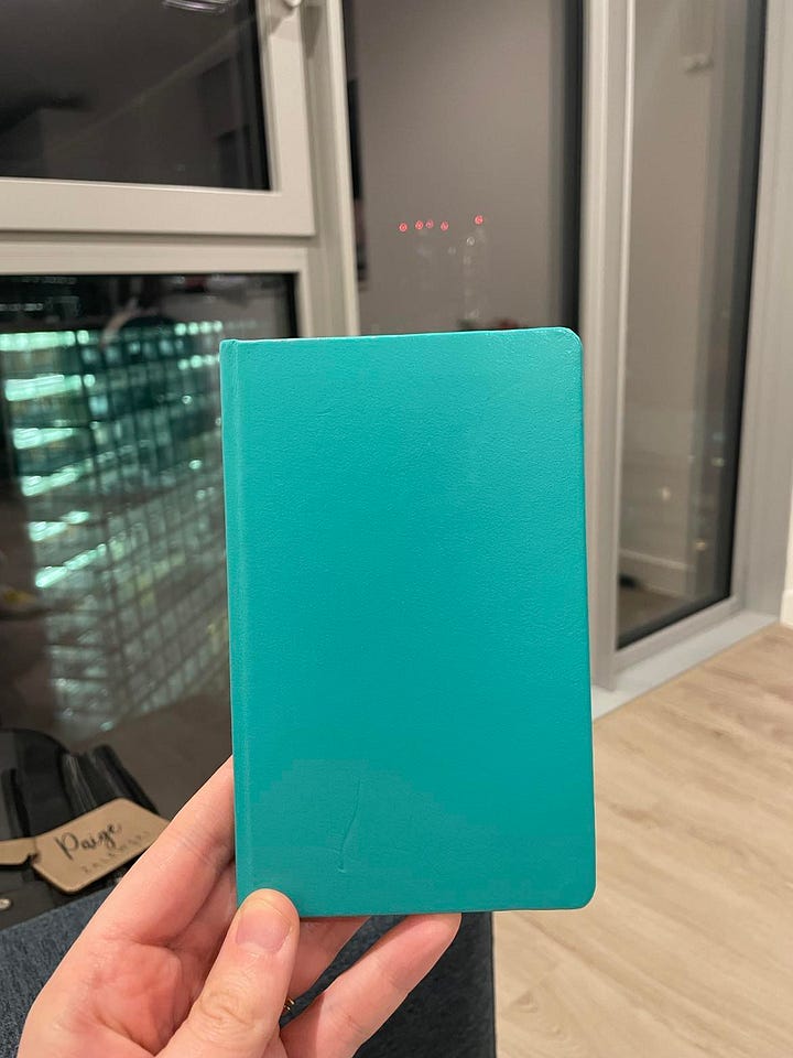 Teal journal