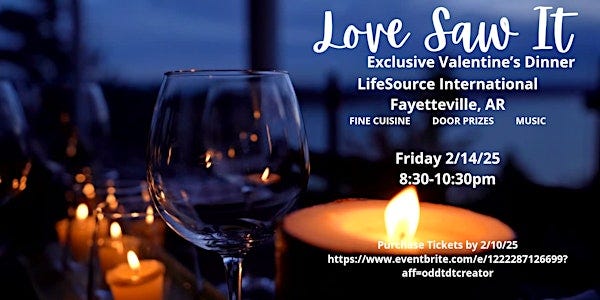 Love Saw It Valentine's Dinner Party