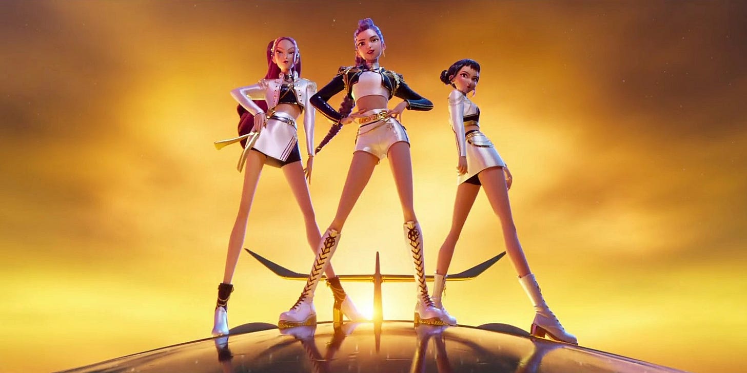 Kpop Demon Hunters" Hits No. 1 On The Charts With "Golden" - What Does This  Mean For Its Oscar Chances?