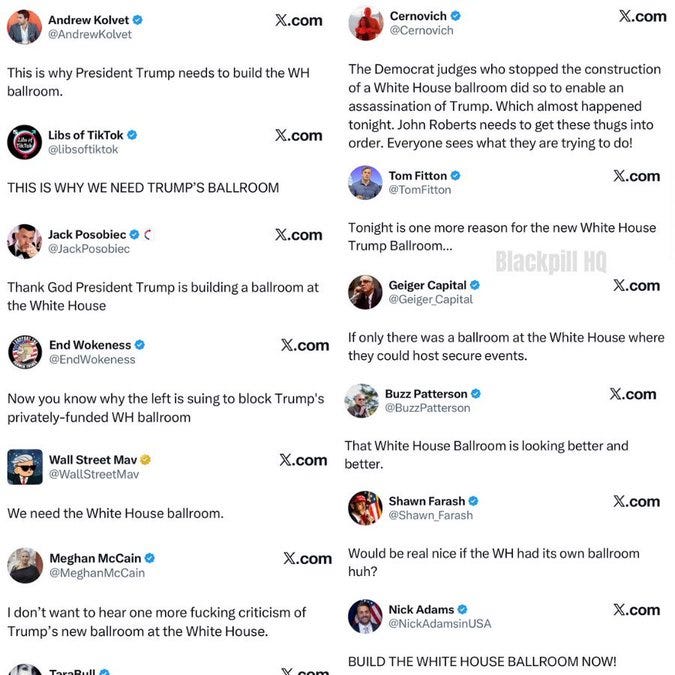 memeorandum: Do Not Authorize The F@cking Ballroom (Brian Beutler