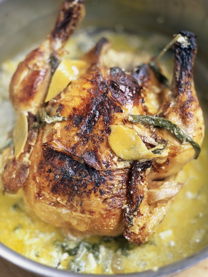 Chicken in milk Chicken in milk