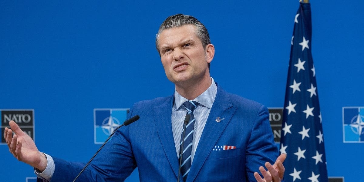 Hegseth to Europe: Don't Look to America for Leadership : r/politics