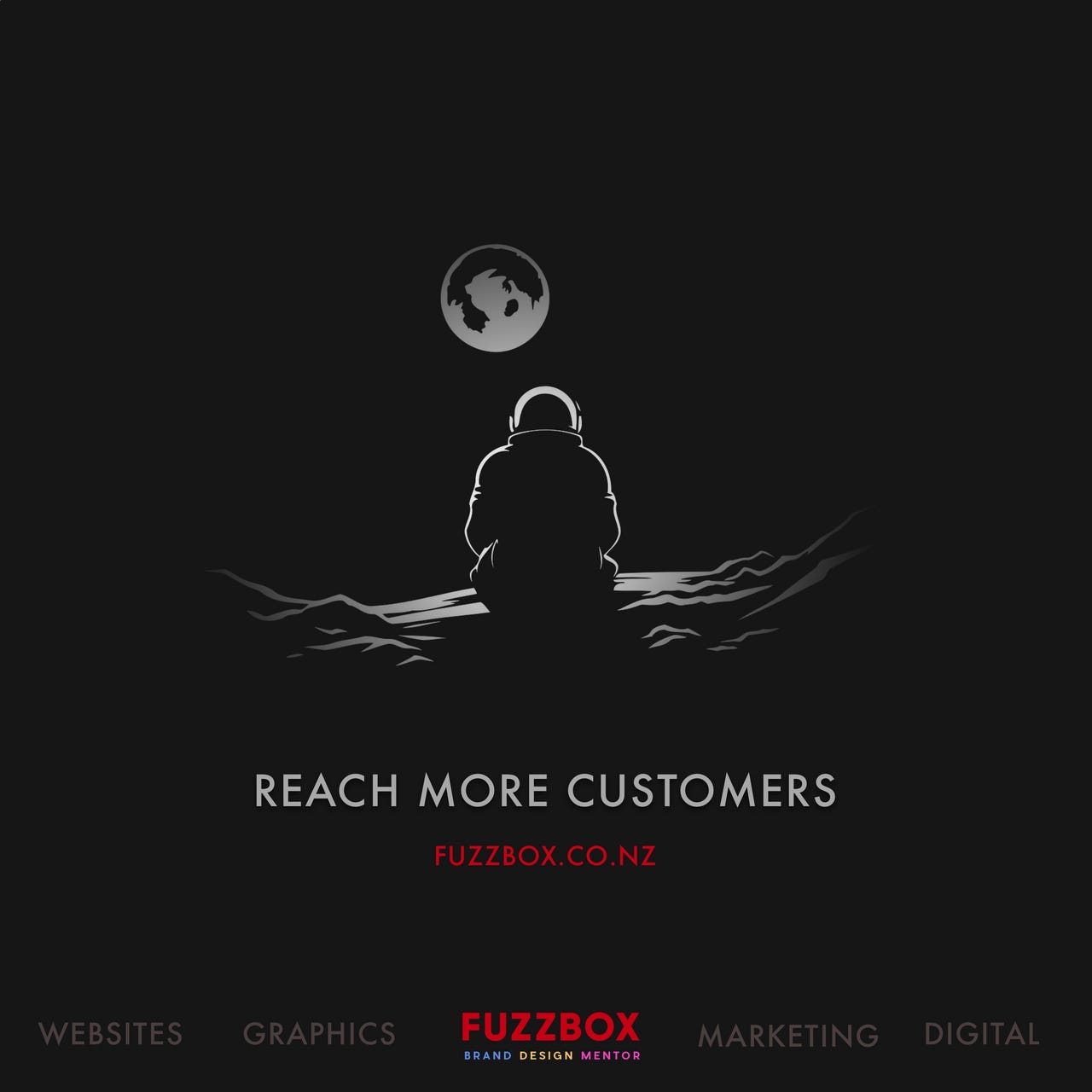 Artwork for Fuzzbox Digital Marketing, Wairarapa
